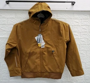 New Dri Duck Winter Rubicon Water/Wind Proof Full Zip Jacket Brown Size L - Picture 1 of 12