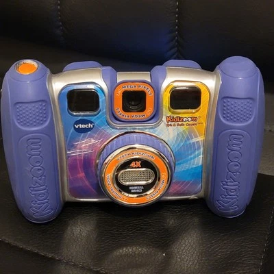 Vtech Kidizoom Twist Selfie Digital Camera 2MP 4X Digital Zoom New Blue - Image 1 of 4