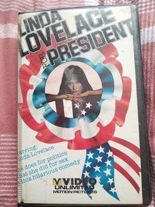 Linda Lovelace For President,Uncut VHS - Video Unlimited - Big Box Ex Rental - Picture 1 of 4