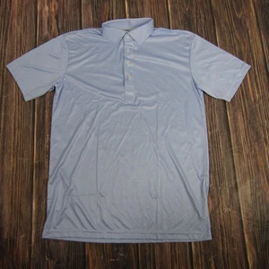 Collars & Co Poloshirt Herren Large blau eleganter Kragen Performance Golf kariert - Bild 1 von 6