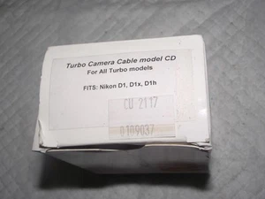 QUANTUM TURBO CAMERA CABLE MODEL CD, FOR TURBO BATTERIES F NIKON D1, D1X, D1H - Picture 1 of 3