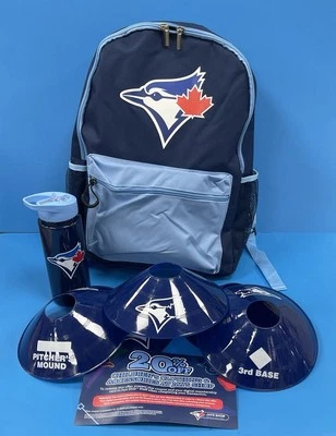 Toronto Blue Jays Jr. Mochila expandible Jays” con artículos adicionales - Nueva Foto 1 de 4