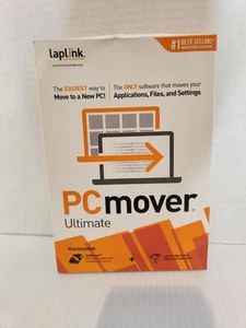 LapLink PCMover Ultimate SafeErase for Windows 10, 8, 7, Vista, XP *NEW/ SEALED* - Picture 1 of 5