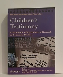  Children's Testimony : A Handbook of Psychological Research & Forensic Practice - Picture 1 of 4