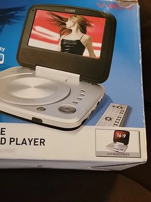 Coby TF-DVD8503 8.5" Widescreen TFT Portable DVD CD MP3 Player w/ Swivel Screen - Image 1 of 4