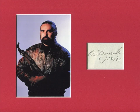 Richard Dick Marcinko US Navy Seal Team 6 Founder Signed Autograph Photo Display Cover