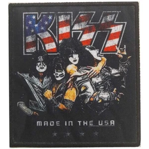 KISS: MADE IN THE USA Standard Patch: album Official Merchandise fan gift - Bild 1 von 6