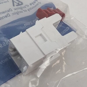 Belden AX101320 Category-6A 8-Position KeyConnect RJ45 Jack Module White NEW - Picture 1 of 3