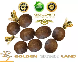 Greek Premium Raw Bee Propolis Harvest In Bal Chewing 100% Natural Organic - Picture 1 of 6