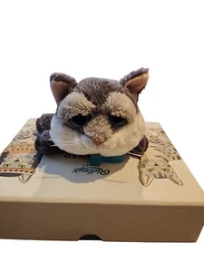SMOKEY Il Gatto RUSS Peluche Grigio Peluche 4" Usato in ottime condizioni - Foto 1 di 5