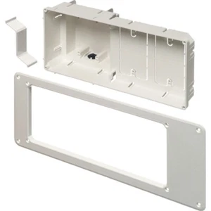 *OPEN BOX* Arlington® TVB613 Recessed TV Box™ for LCD & Plasma Screens (White) - Picture 1 of 4