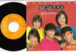 Menudo - Explosion / When I Dance With You | 7" Japan RPS-165 - Picture 1 of 2