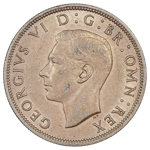 Royaume-Uni - 1/2 half crown 1942 George VI argent - KM.856 monnaie britannique - Imagen 1 de 2