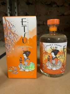 1 bouteille de gin japonais etsu double orange 43° 70 cl - Foto 1 di 3
