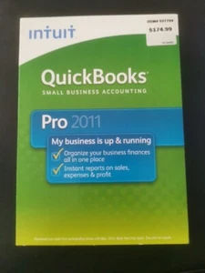 Intuit Quickbooks PRO 2011 for Windows With License Key - Untested - Picture 1 of 9