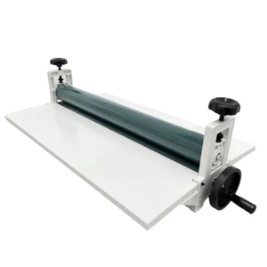 29.5" 750mm Manual Cold Roll Laminator Vinyl Photo Film Laminating Machine Metal - Picture 1 of 24