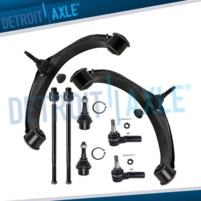 Kit de extremos de barra de amarre de brazos de control superiores delanteros 4x4 de 5 tacos para Dodge Ram 1500 2009-2012 Foto 1 de 4