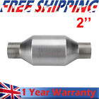 2'' 5cm Universal Catalytic Converter Sports Cat High Flow 400cell Stainless