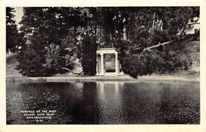 Postkarte ca: Portale der Vergangenheit, San Francisco, Kalifornien, s/w Foto 40er Jahre - Bild 1 von 2