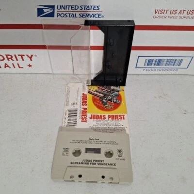 Judas Priest Screaming for Vengeance Cassette Tape 1982 Heavy Metal - Image 1 of 4