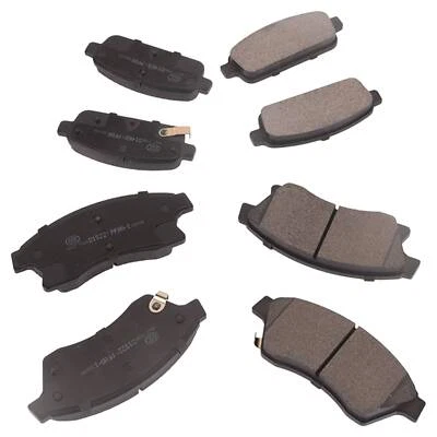 8PCS Front & Rear Ceramic Brake Pads For Chevrolet Cruze 10-16 Sonic 2012-2019 - Image 1 of 4