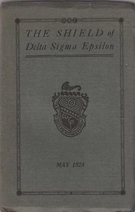 DELTA SIGMA EPSILON DIRECTORY CONFRATERNITA MAGGIO 1924 - Foto 1 di 3