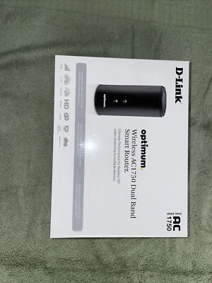 D-Link Optimum Wireless AC1750 Dual Band Smart Router speed-up to 1750 Mbps - Image 1 of 3