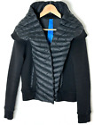 Kit & Ace Ella Wrap Jacket Black Quilted Down (90/10) Fill Puffer Size 6