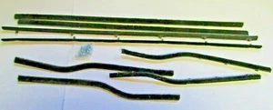 Fits 62 Dart Polara Fury Convertible. Window Sweeps Fuzzies Whiskers Felts NEW - Picture 1 of 1