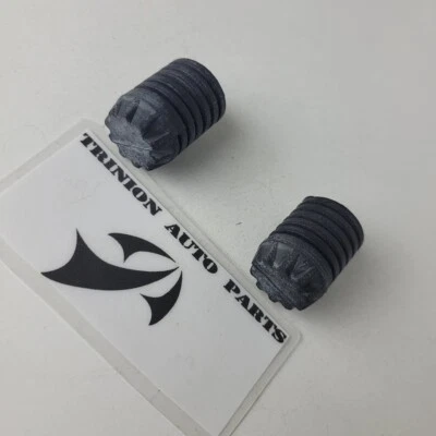 2001-2006 BMW 328xi Hood Bumper Rubber Black Pair Set of 2 OEM - Image 1 of 3