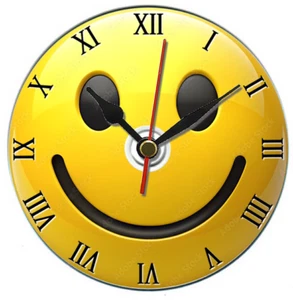 Smiley face emoticon gift idea DVD Desk clock, Can be personalised, Free postage - Picture 1 of 3