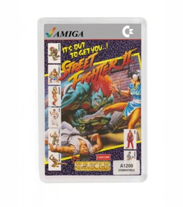 STREET FIGHTHER II AMIGA COMMODORE FRIDGE MAGNET IMAN NEVERA - Imagen 1 de 1