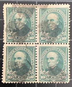 US Stamps- SC# 273 - Block Of 4 - Used - SCV = $9.00 - Picture 1 of 2