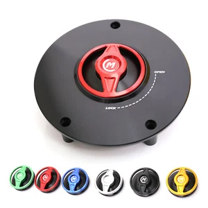 Red REVO Aluminum Fuel Gas Tank Cover Cap For CBR 954 RR 02 03 - Picture 1 of 7