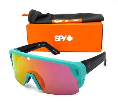 Gafas de sol SPY MONOLITH 5050 verde azulado mate/gris feliz rosa 142 mm Foto 1 de 4