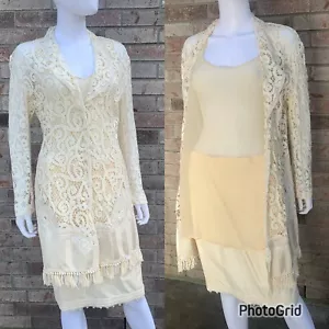 Vtg Rare Gianfranco Ferre blouse skirt jacket silk heavy lace embroidered HTF - Picture 1 of 23