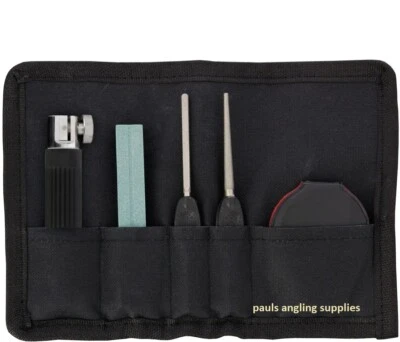 NGT Hook Sharpening Kit File Vice Tool Clamp Magnifying Glass Sharpener Stone - Image 1 of 4