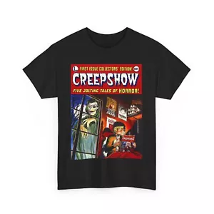 Creepshow Movie George A Romero T shirt Unisex Heavy Cotton Tee - Picture 1 of 49