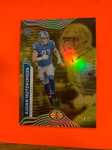 2022 PANINI ILLUSIONS AIDAN HUTCHINSON ROOKIE CARD 22/25 LIONS ~ #29 - Picture 1 of 1