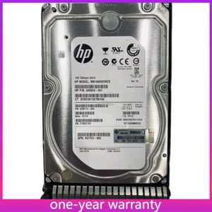 HP 657739-001658084-002 657750-B21 1TB SATA 6G 7.2K 3.5IN sc lff mdl hard drive - Picture 1 of 5