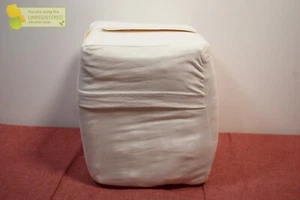 Threshold 250 Thread Count Organic Percale Sheet Set Queen White* - Picture 1 of 7