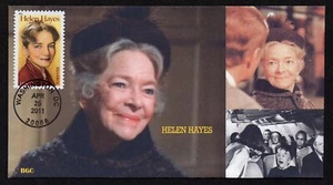 USA, SCOTT # 4525, BGC FDC COVER OF HOLLYWOOD ACTRESS HELEN HAYES, YEAR 2011 - Picture 1 of 2
