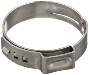 Abrazadera continua de una oreja Oetiker 16702494 7 mm, 13,7 mm (cerrada) - 16,2 mm (abierta) - paquete de 100 - Imagen 1 de 1