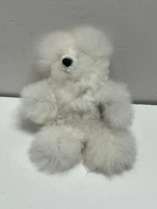 Inkita Luxury 100% Baby Alpaca Fur bear White Muzzle - Picture 1 of 5