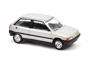 Citroën AX 1986 Grey - 3 pulgadas (6,5 cm) 1/64 NOREV juguete coche modelo 191519 - Imagen 1 de 2