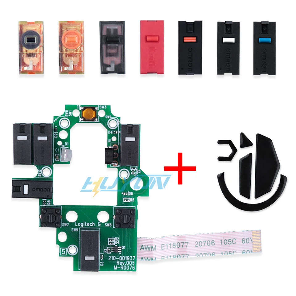 Repair Parts of Motherboard Microswitch Plate for Logitech G502 Wireless Mouse - Image 1 of 4