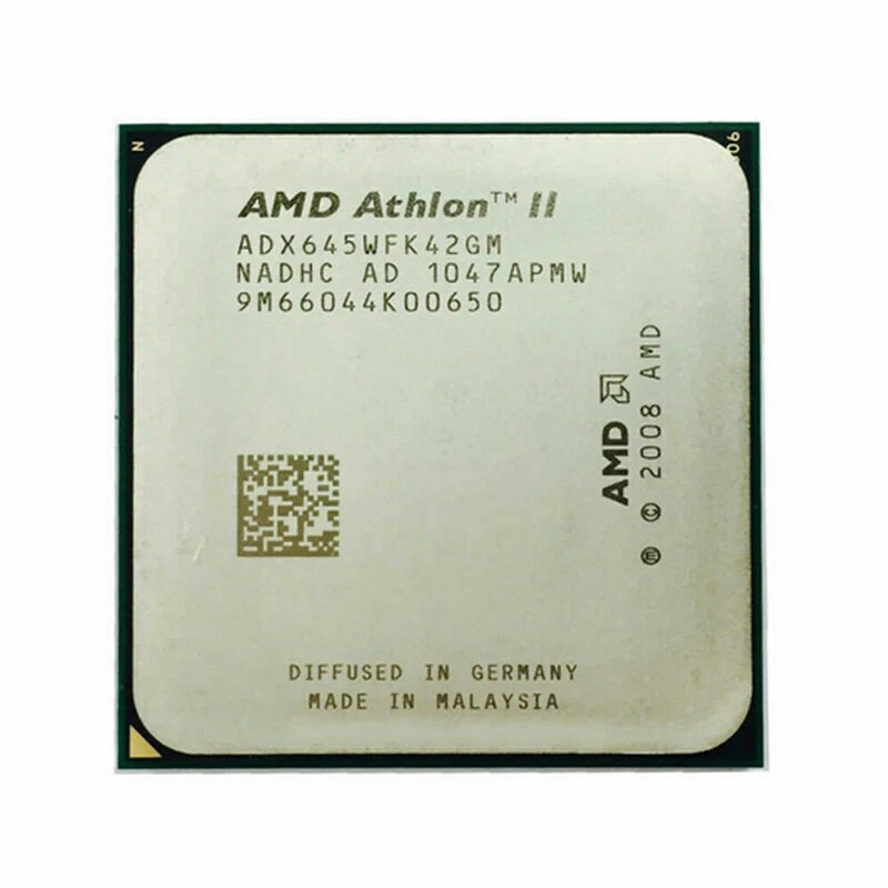 AMD Athlon II X4 645 CPU Quad-Core 3.1 GHz 2M Socket AM3 Processors - Photo 1/1