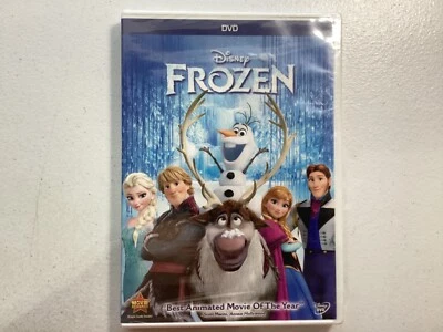 Frozen DVD PG Sealed Disney Anna Elsa Olaf Kristoff Let It Go 2014 Foto 1 de 2