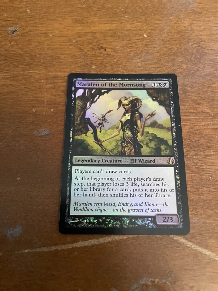 MTG FOIL Maralen of the Mornsong  Morningtide NM - Image 1 of 1