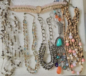 Signed LOFT Dabby Reid SGW Designs Ruby PD Julia more Necklaces Jewelry Lot - Picture 1 of 8
